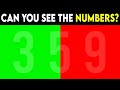 CAN YOU SEE THE NUMBERS? (EYE TEST)
