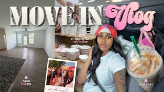 MOVE IN DAY VLOG ep 1⭐️tour , unpacking , new furniture, store runs ,decorating +etc 