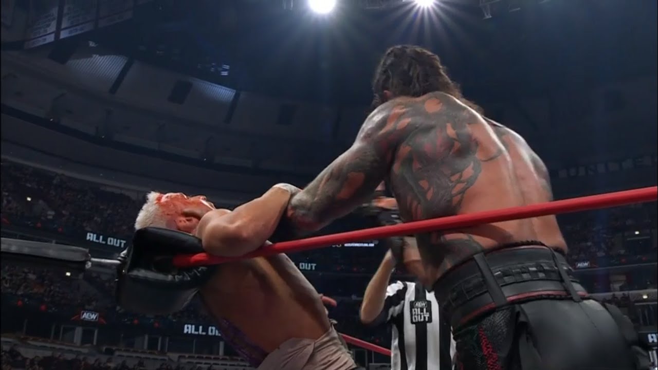 LUCHASAURUS Vs DARBY ALLIN TNT Championship At AEW All Out 2023 AEW luchasaurus-vs-darby-allin-tnt-championship-at-aew-all-out-2023-aew