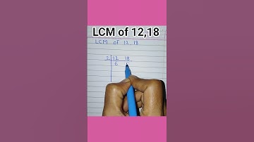 LCM of 12 and 18 #shorts #youtubeshorts #youtubeshortsviralvideo