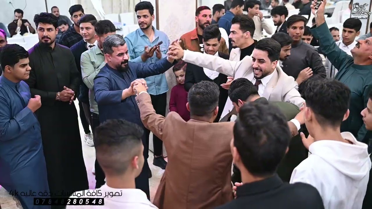 المنشد صاحب الياسري (كلوله انه بخير)  حفل حناء الشاب لواء الفحام