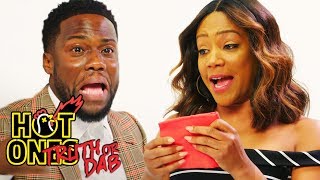 Kevin Hart and Tiffany Haddish Play Truth or Dab | Hot Ones