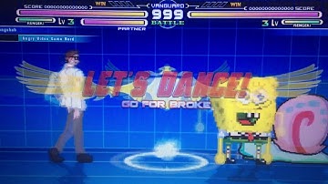SpongeBob SquarePants & Angry Video Game Nerd VS Gary Snail Mugen Fight