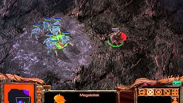 Starcraft 2 - Custom Race Neo Zerg tech demo 46-2