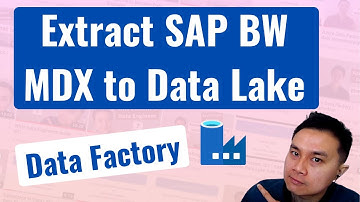 Extract SAP BW MDX to Data Lake using Azure Data Factory
