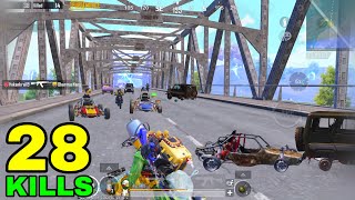 MOST BIG BRIDGE FIGHT YOU WILL EVER SEE😱 | 11 ENEMIES on THIS BRIDGE!! | PUBG MOBILE