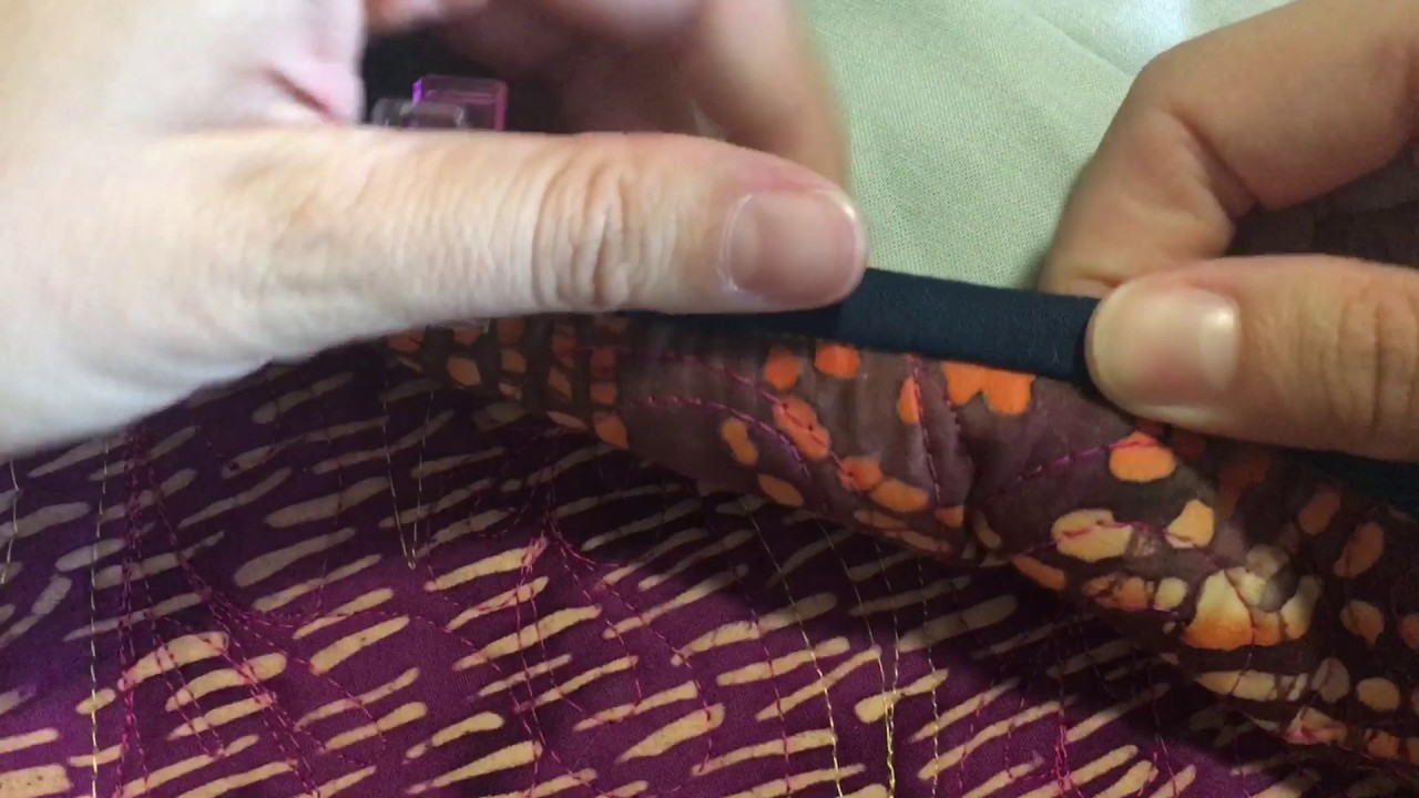 How To Hand Bind A Quilt YouTube