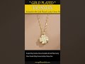 Rotatable 18k Gold Plated Lucky Clover Pendant Shiny Necklace Women