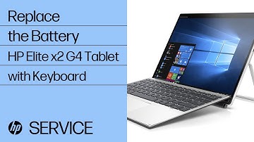 Replace the Battery | HP Elite x2 G4 Tablet with Keyboard | HP