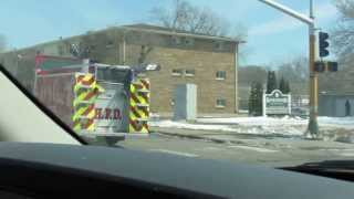 Hopkins MN Fire Engine 3 Responding, 4/20/13 - *Code 3*