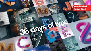 36 Days of Type 2021 - Download Project