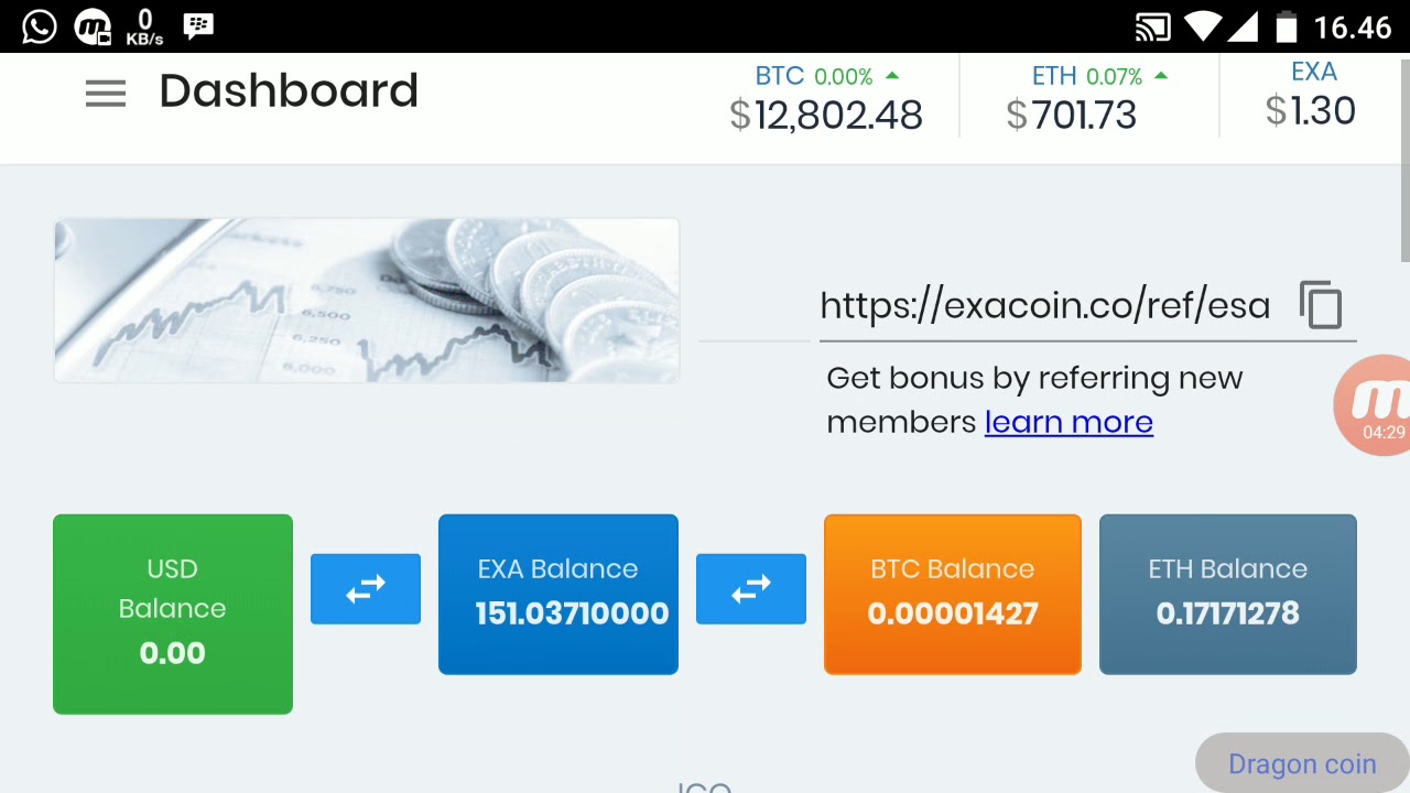 Update EXACOIN ico Telah Berakhir Go To 20$ Now