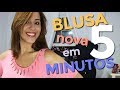 DIY - Blusa customizada só com tesoura