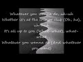 Ideal - Whatever 1999 Lyrics