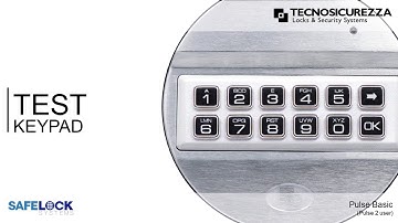 Pulse Basic - Test Keypad