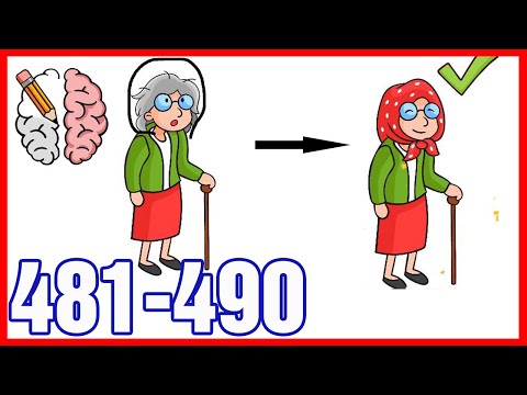 Tricky Line Draw the Part Level 481 482 483 484 485 486 487 488 489 490 Solution or Walkthrough