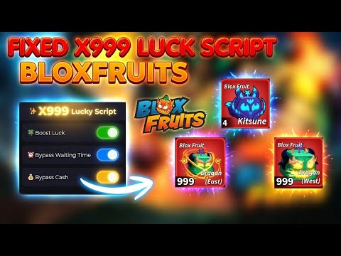 [FIXED] Blox Fruits X999 Luck Booster Script | UNDETECTED, SAFE, FREE DRAGON