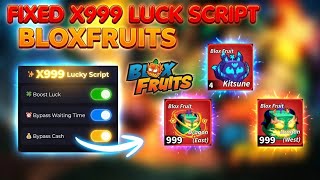 [FIXED] Blox Fruits X999 Luck Booster Script | UNDETECTED, SAFE, FREE DRAGON screenshot 1