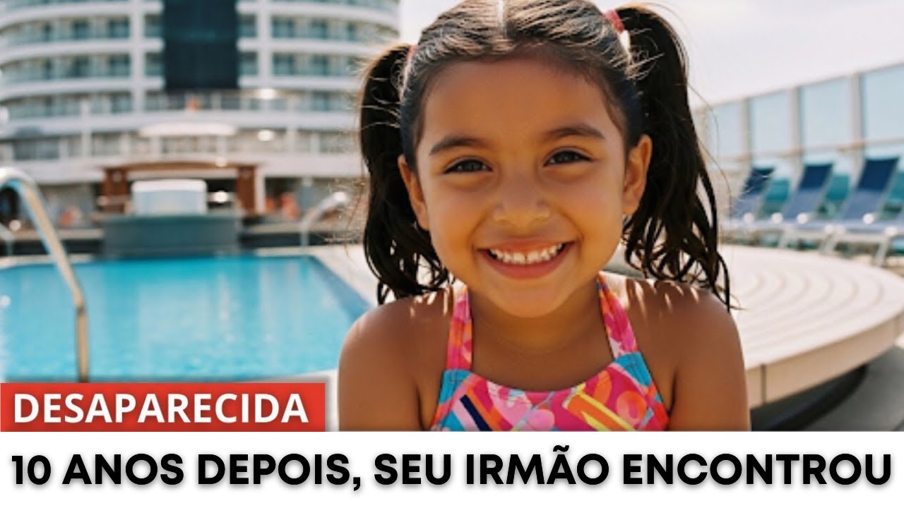 Ela desapareceu em um navio de cruzeiro em 2004, 10 anos depois seu irmão encontrou isso no Facebook
