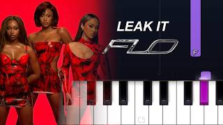 Flo - Leak It Piano Tutorial