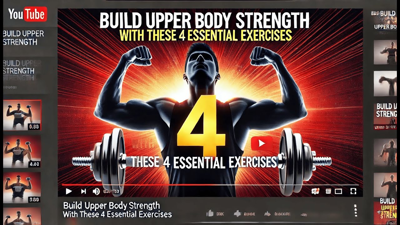 BUILD Upper Body STRENGTH with These 4 Essential Exercises # ...