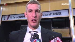Plumlee: 'We Believe in Ourselves Enough to Finish it Off'