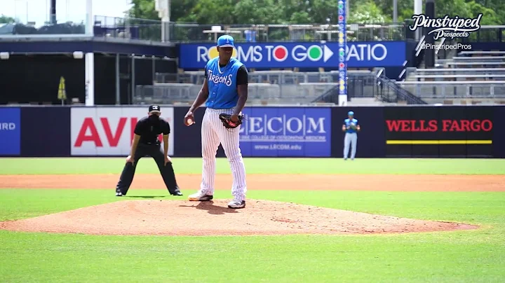 Luis Severino, Right-Handed Pitcher, Tampa Tarpons...