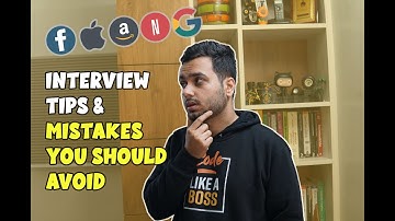 5 Best Interview Tips for Success & Mistakes Coders Do | Prateek Narang (Hindi)