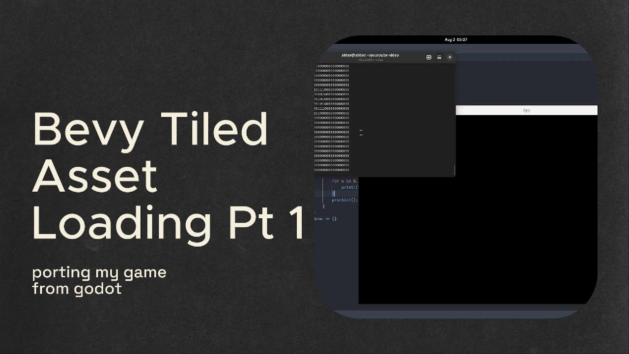 Porting a Game from Godot to Bevy - EP 4 More Bevy Asset Loading - YouTube
