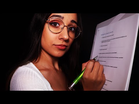 ASMR Interview with Absurd Questions