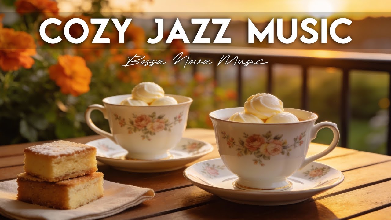 Cozy Jazz Music ☕💖 Coffee Shop Ambiance & Relaxing Jazz Music for Studying & Relaxing