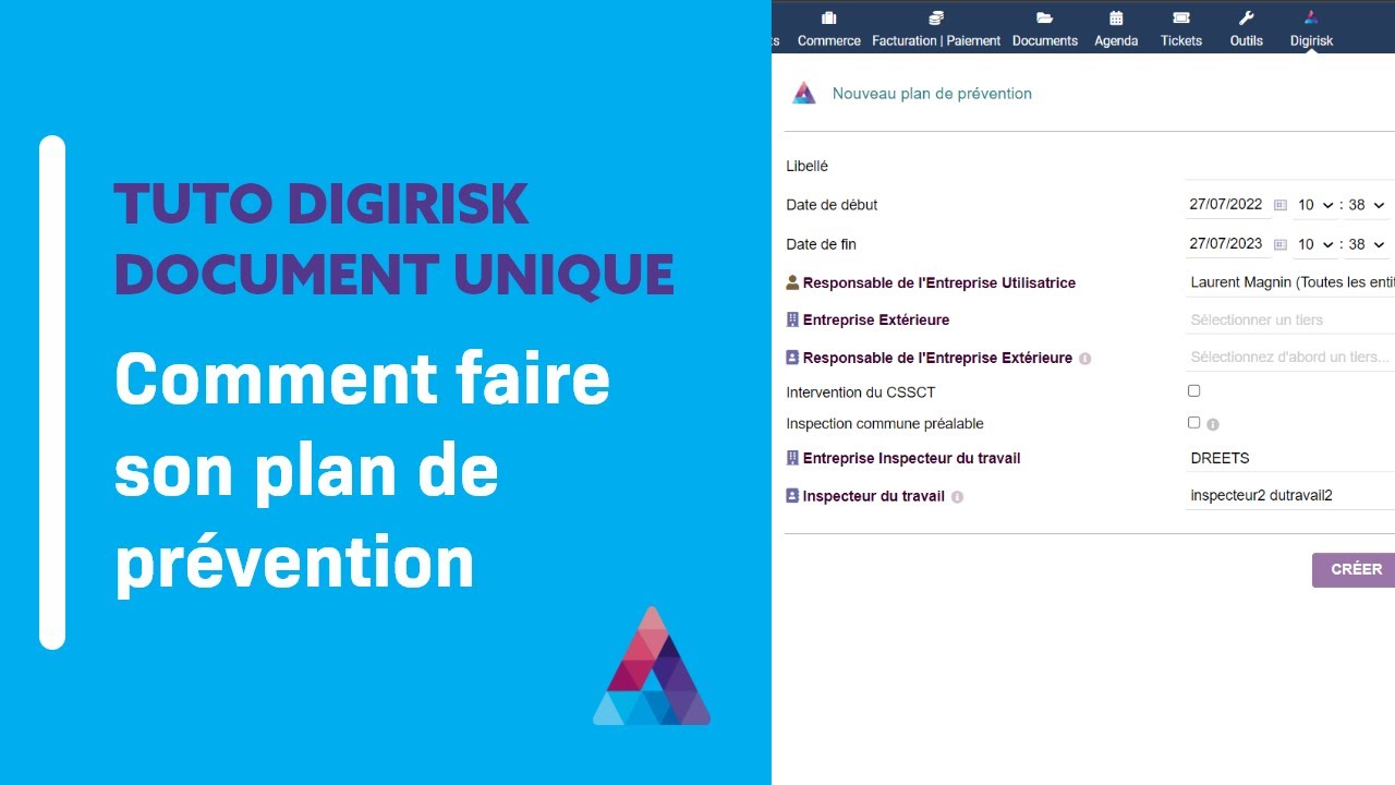 Le Plan de Prévention sur DigiRisk 