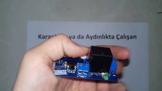 Otomatik Araç Far Sensörü Karanlıkta Çalışan Devre Adyınlıkta Çalışan Devre