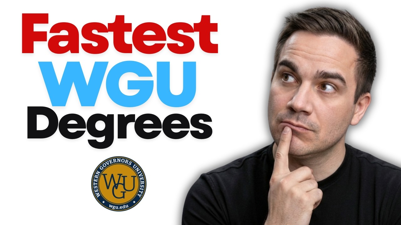 10 программ получения степени в WGU за 6 месяцев или меньше (10 самых быстрых выпускных экзаменов!)