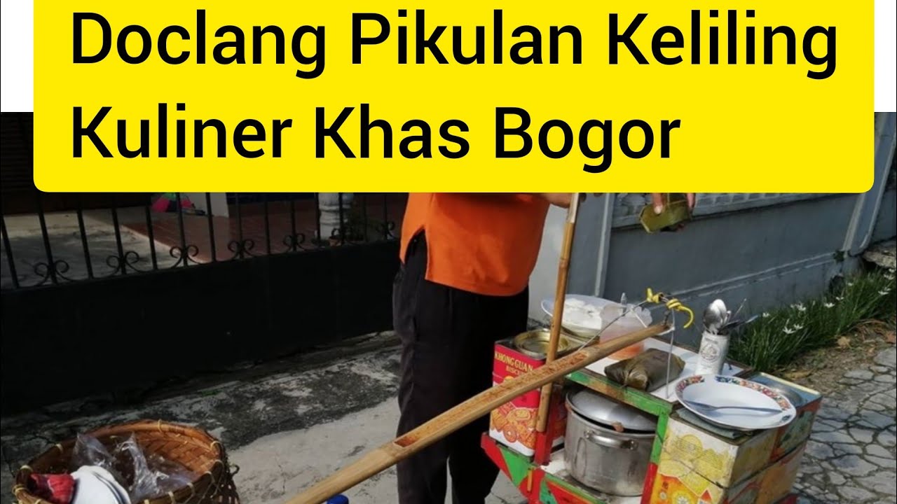 Doclang Keliling Ciri Khas Kuliner Bogor yang mulai Langka 