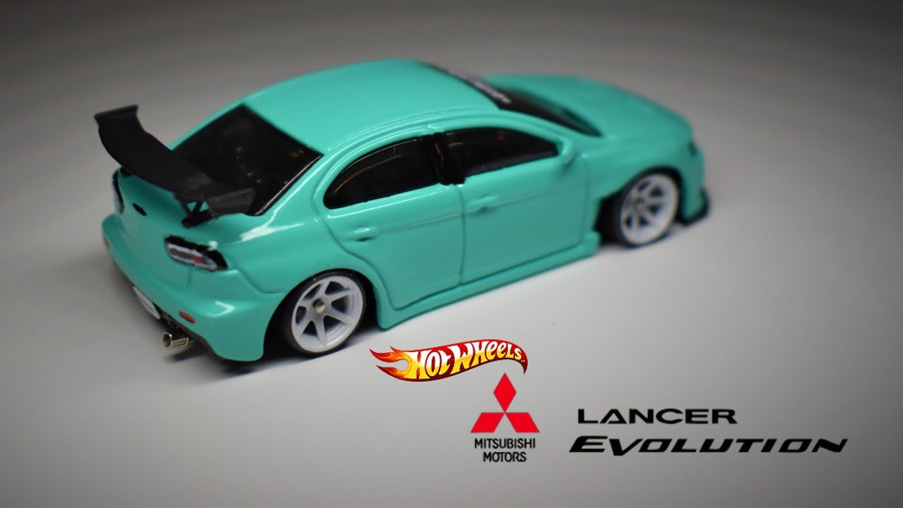 Mitsubishi Lancer Evolution X Custom Hot Wheels 