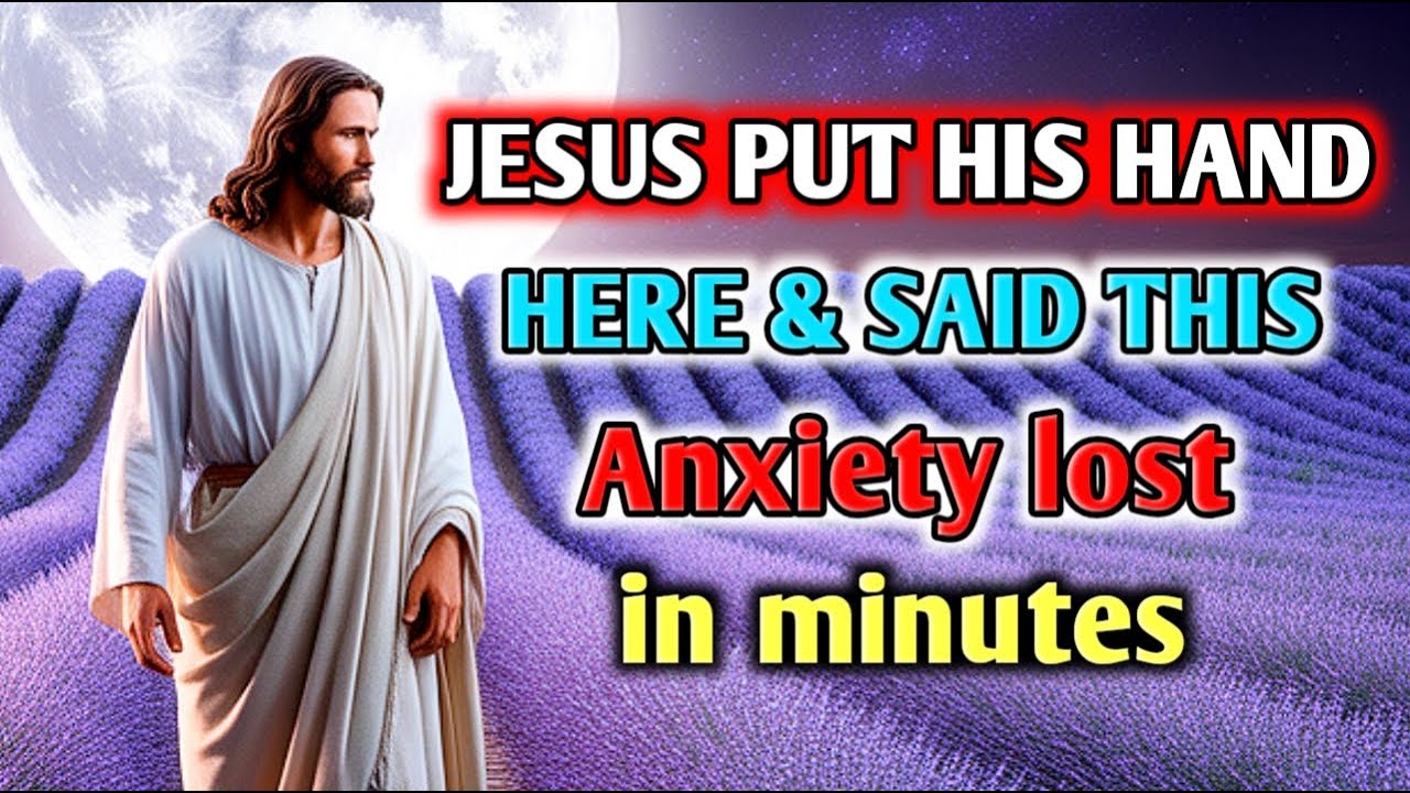 Jesus Read 15 Bible Verses & My Anxiety Shut Down in Minutes ✝️ Peace That Actually Works