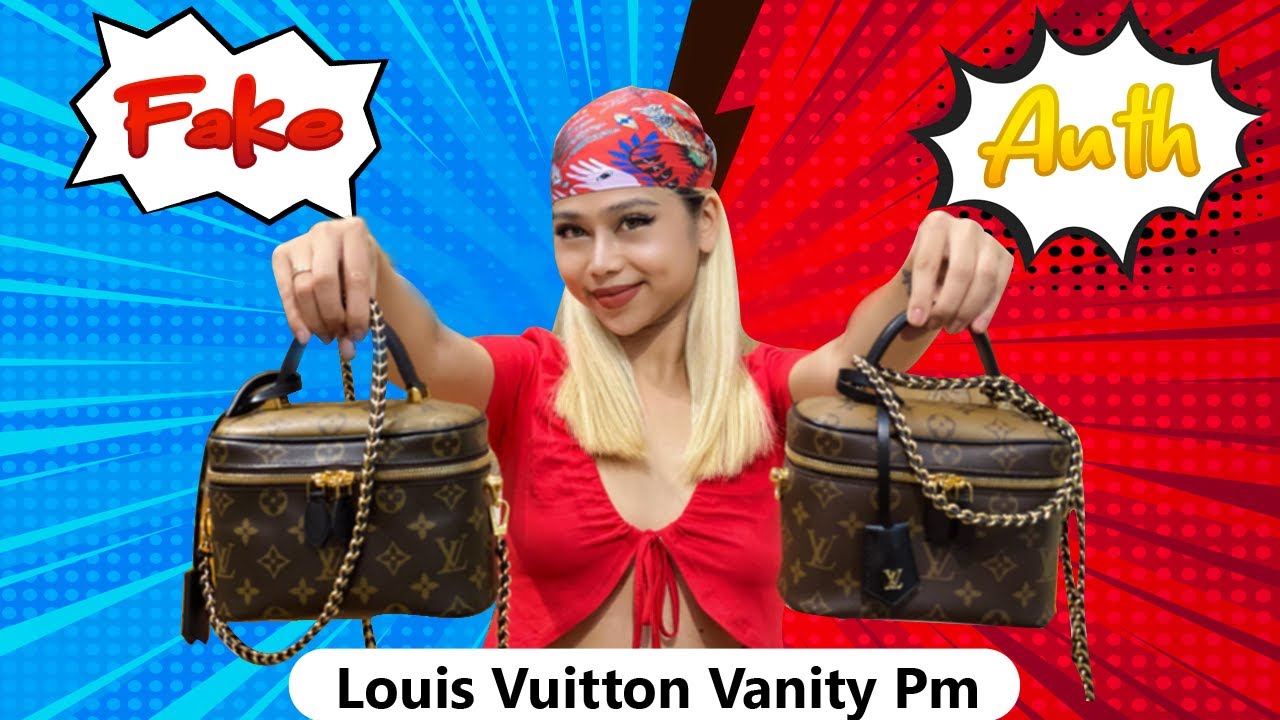 LV Vanity Real VS Fake ❌