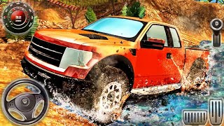 OffRoad Pickup Truck Simulator - real offroad suv 4x4 game 2023: Transport Cargo Android Gameplay screenshot 5