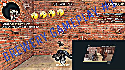 C-Ops BREWERY Gameplay NEW MAP !!