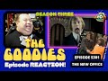 The goodies  s301 the new office  mooch reaction