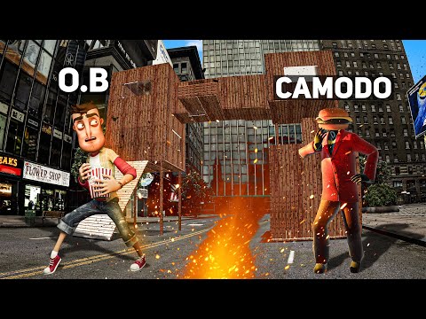 Building a EARTHQUAKE Survival Fort in Garry's Mod!