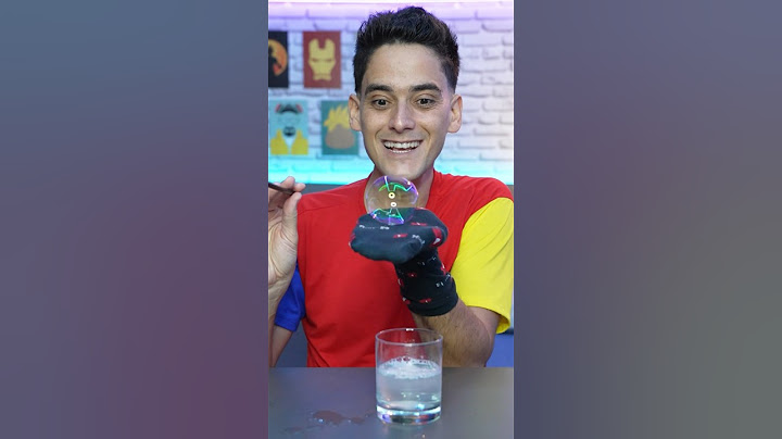 Tutorial rápido de BOLHA DE SABÃO RESISTENTE