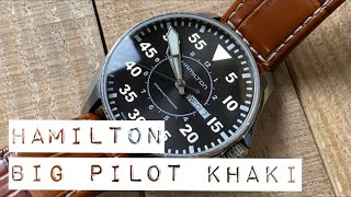 hamilton khaki pilot day date 46mm