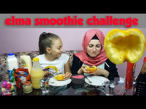 elma-smoothie-challenge---apple-smoothie-challenge-|-meydan-okuma