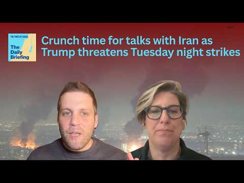 Crunch time for talks with Iran as Trump threatens Tuesday night strikes