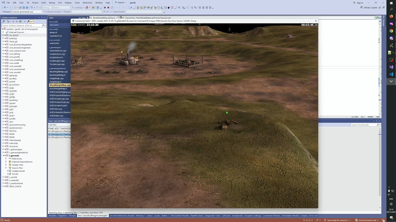 Let's fix Generals Zero Hour 1108 - Optimize Height Map creation 2