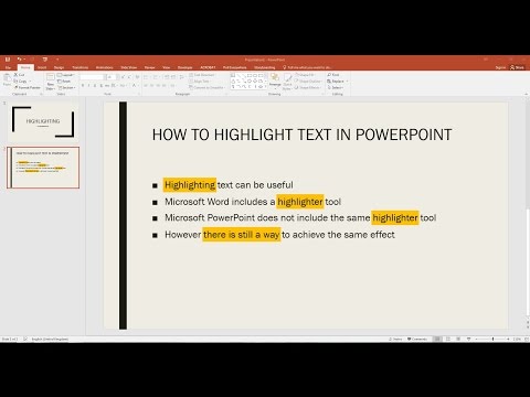 How to Highlight In Powerpoint
 | Quick Guide 2022