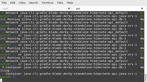Programming {{ java gradle blade hibernate derby }} standalone api