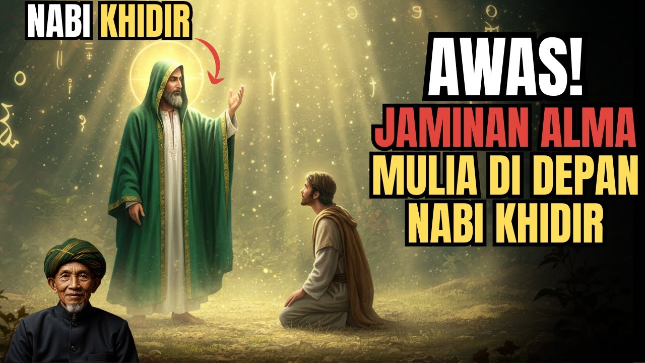 TERUNGKAP! momen mistis ketika Nabi Khidir muncul di hadapan Jiwa Suci